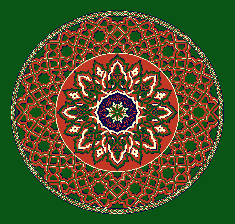 Yün Cami Halısı Sh201